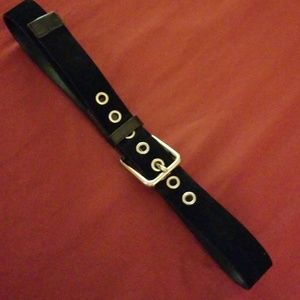 Via Spiga Velvet & Leather belt